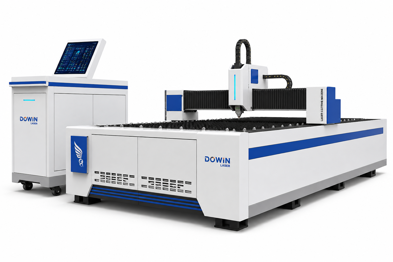 Cortadora fibra industrial Raycus o IPG 1000W-6000W
